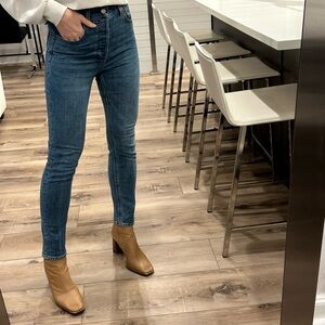 Aritzia Denim Forum Yoko High Rise Slim Jeans Size 25